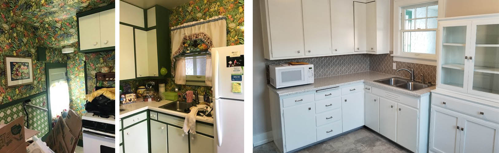 before & after SD kitchen